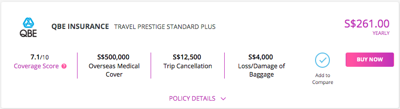 QBE Annual Travel Insurance