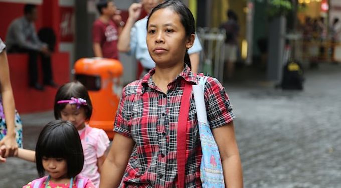 Indonesian maid
